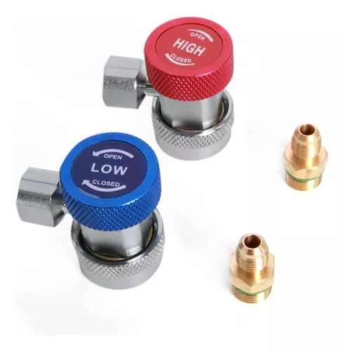 Acoples Rápido R134a Aire Acondicionado Automotriz