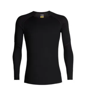 Base de Icebreaker para hombre 150 Base Ls Crewe (Black/Mineral)