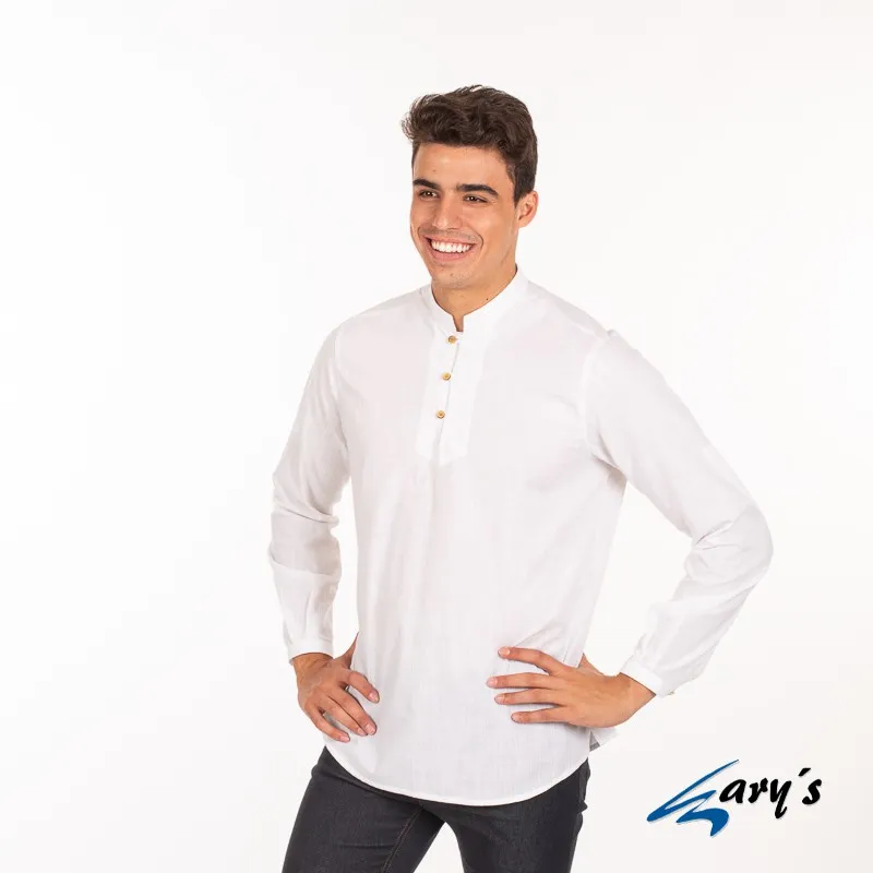 Camisa cerrada de hombre en manga larga GARYS 2989 Dante