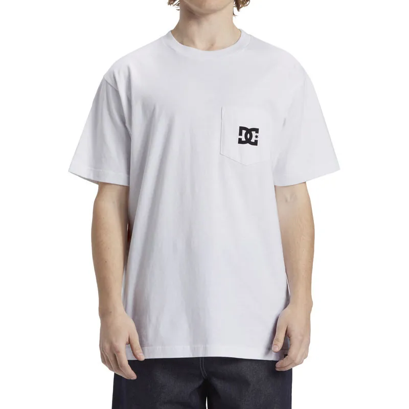 Camiseta DC Shoes: Dc Star Pocket Hss (White)