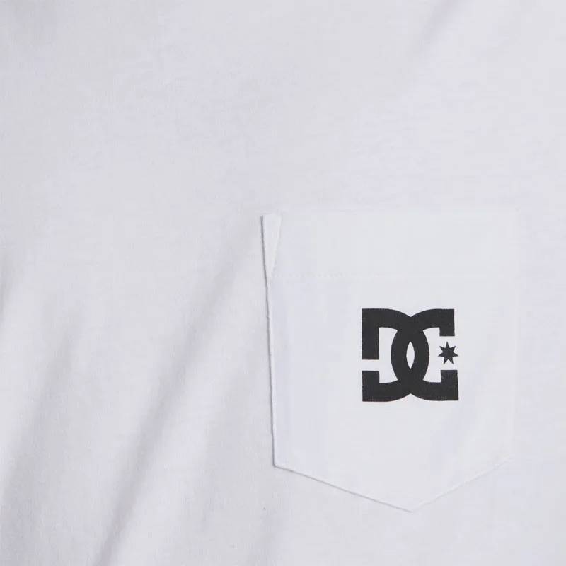 Camiseta DC Shoes: Dc Star Pocket Hss (White)