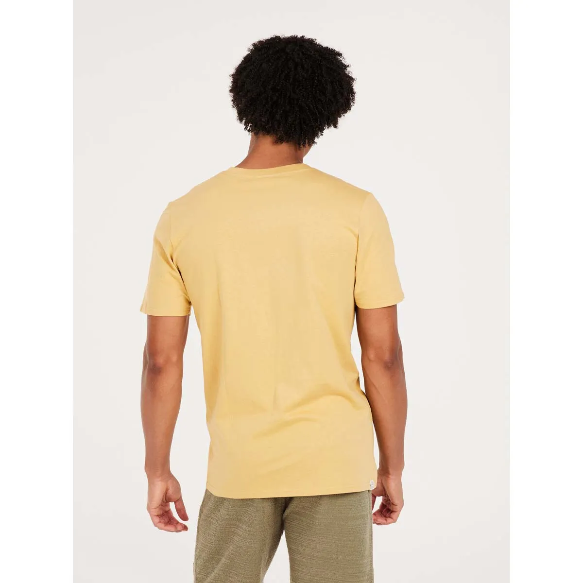 Camiseta Hombre Prtstan T-Shirt Protest Amarillo