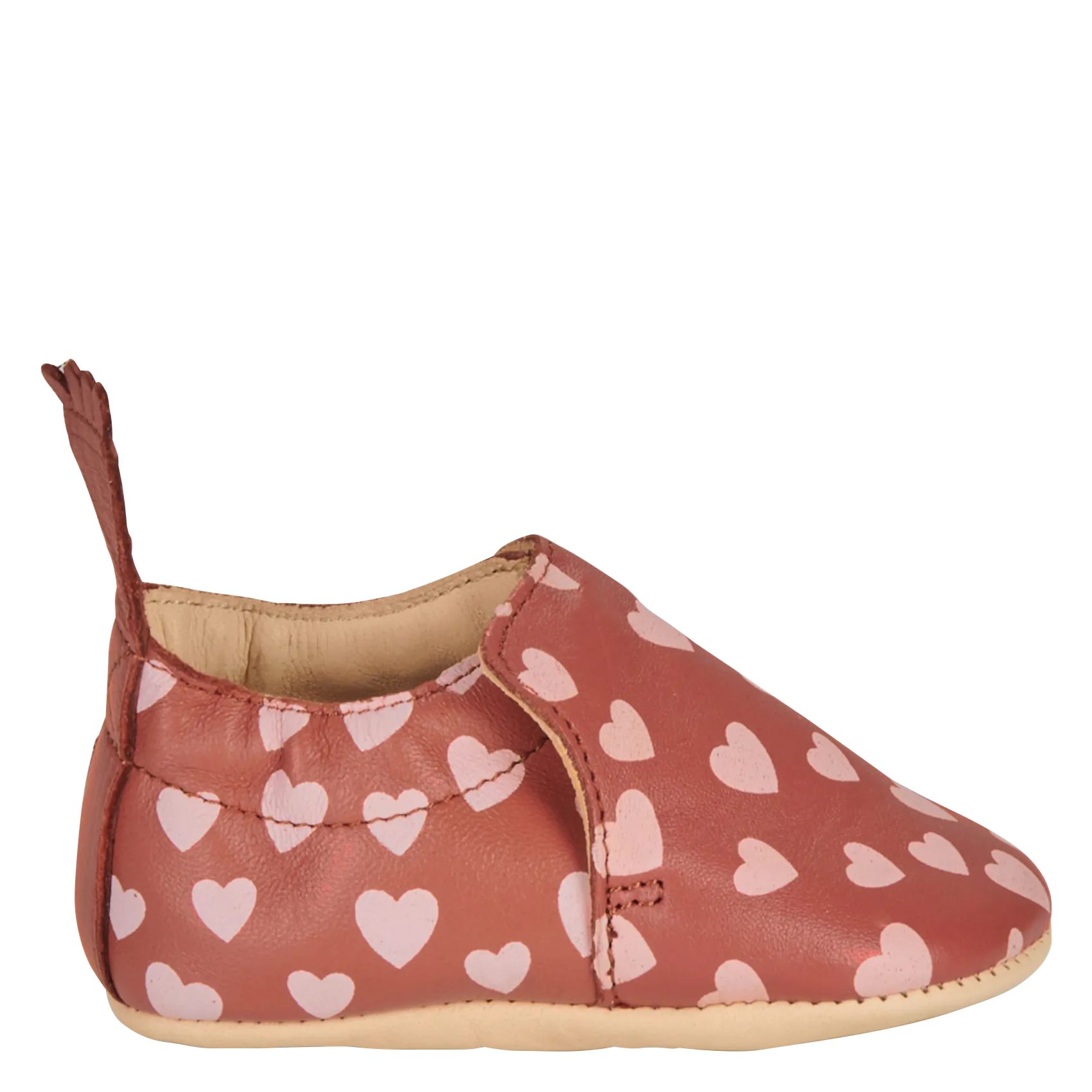MY BLUMOO - Zapatillas de casa de piel en marron