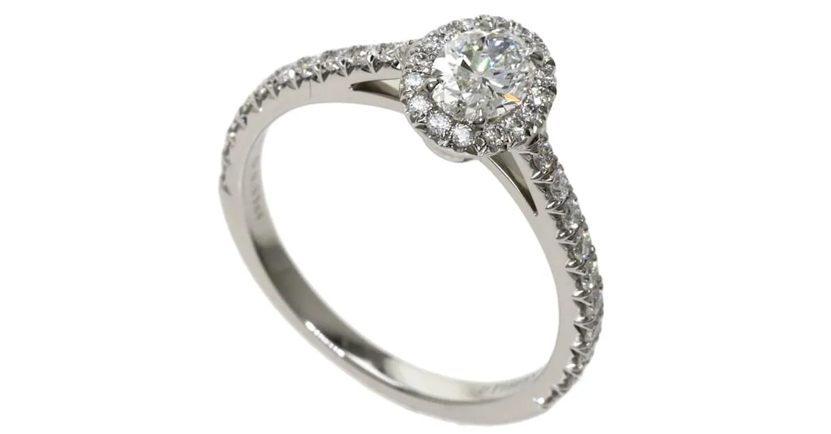 Tiffany & Co Anillo de diamante ovalado Tiffany Soleste 