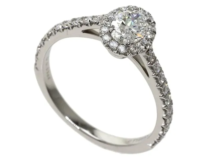 Tiffany & Co Anillo de diamante ovalado Tiffany Soleste 