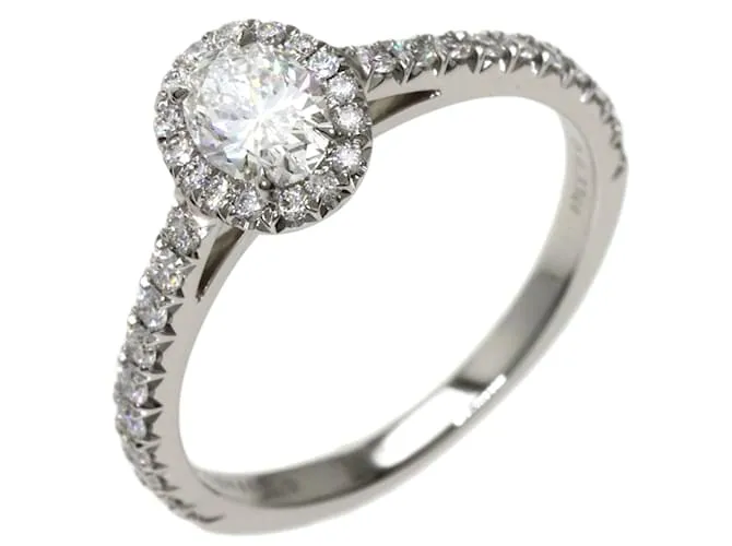 Tiffany & Co Anillo de diamante ovalado Tiffany Soleste 