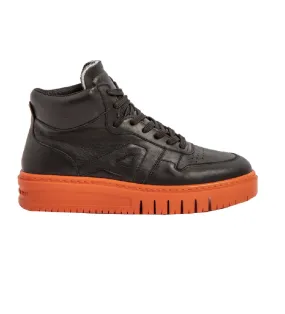 Zapatillas de piel 1778 negro